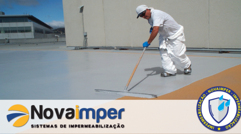 Impermeabilização com Manta Líquida